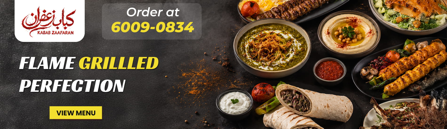 Menu kebab zaafran