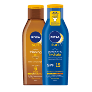 Tanning Oil & Sunscreen
