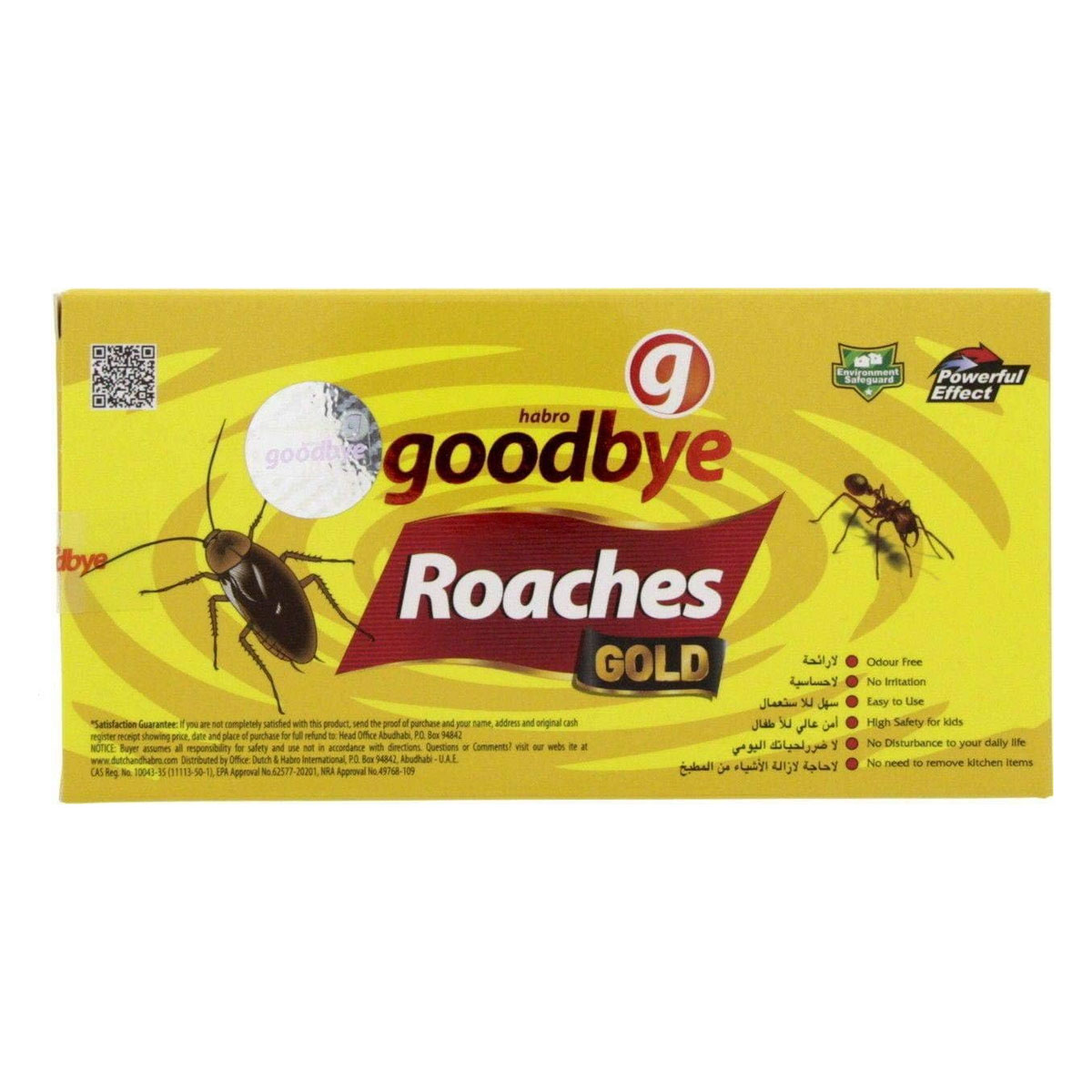 Goodbye Roaches Gel Gold 15Gm