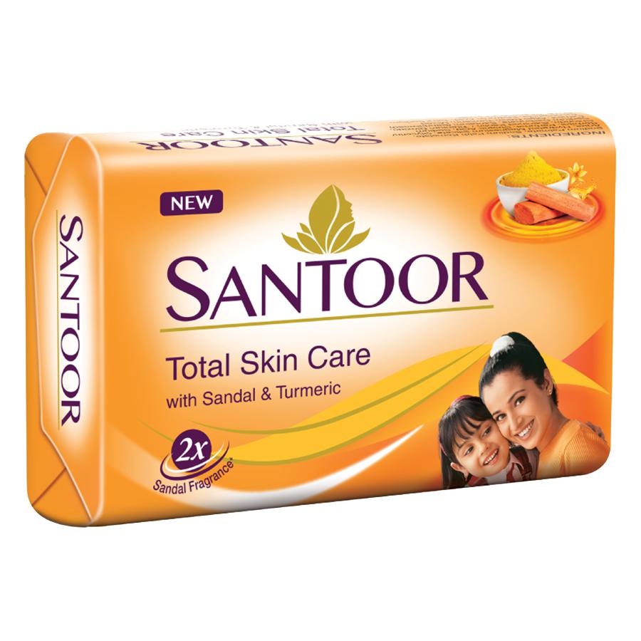 Santoor Soap 4 Pcs x 125gm