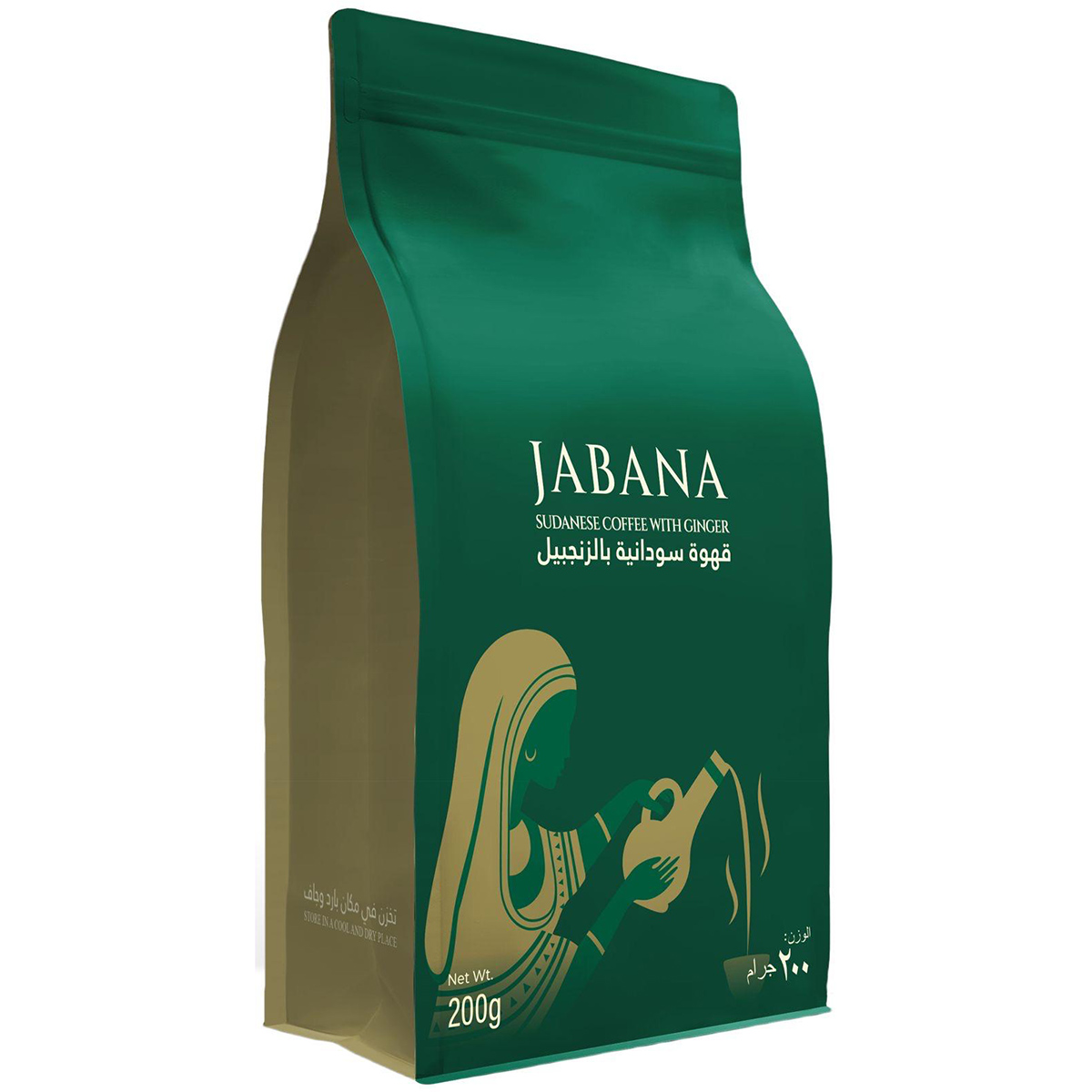 Jabana Sudanes Coffee With Ginger 200g