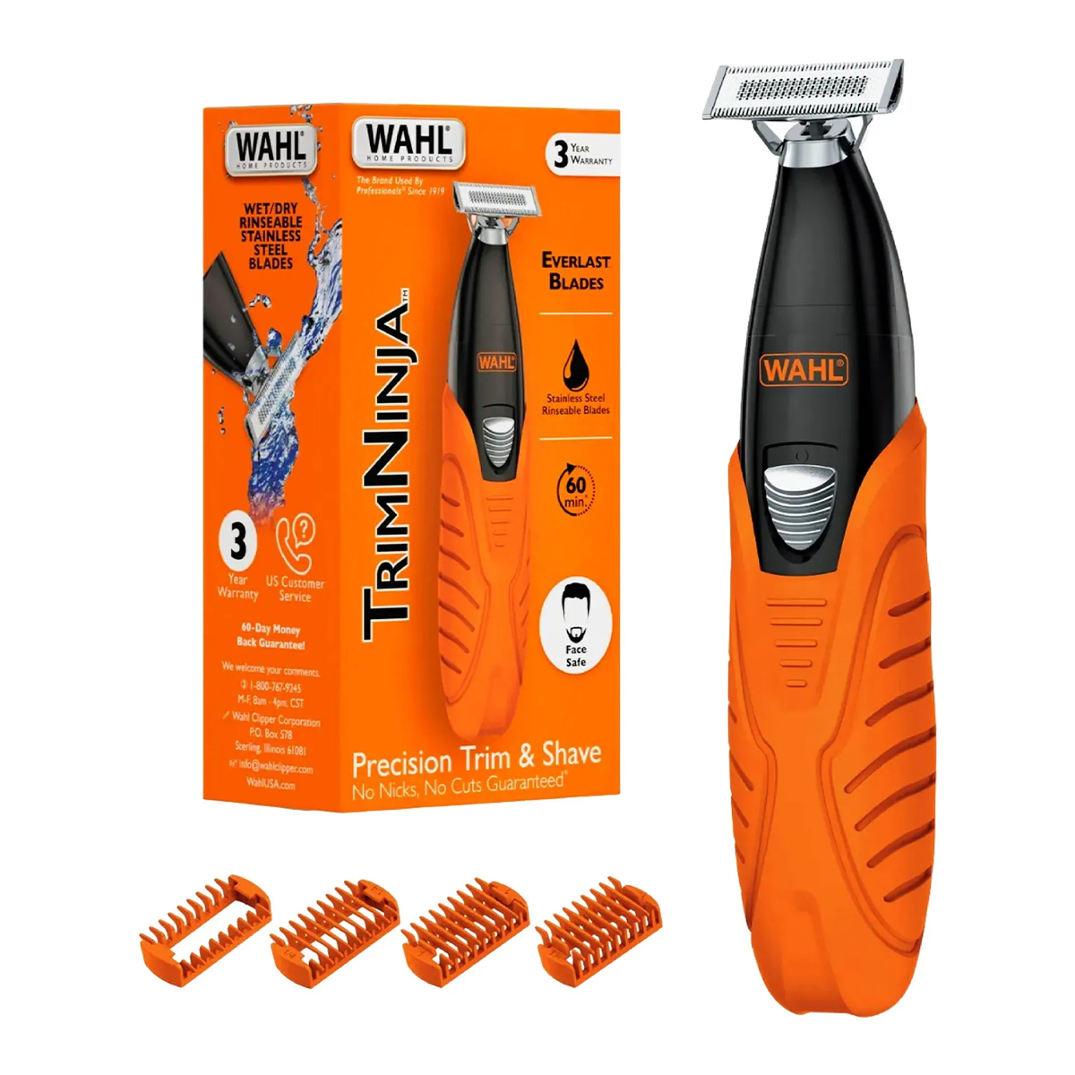 Wahl Mens Cordless Shaver Wet And Dry 3031009