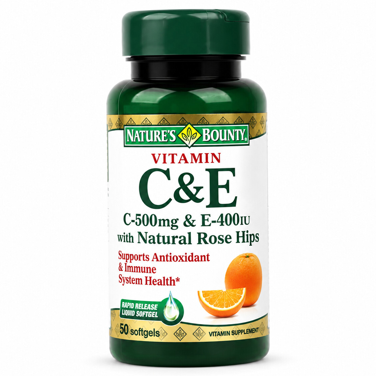 Vitamin C & E 50Soft Gels