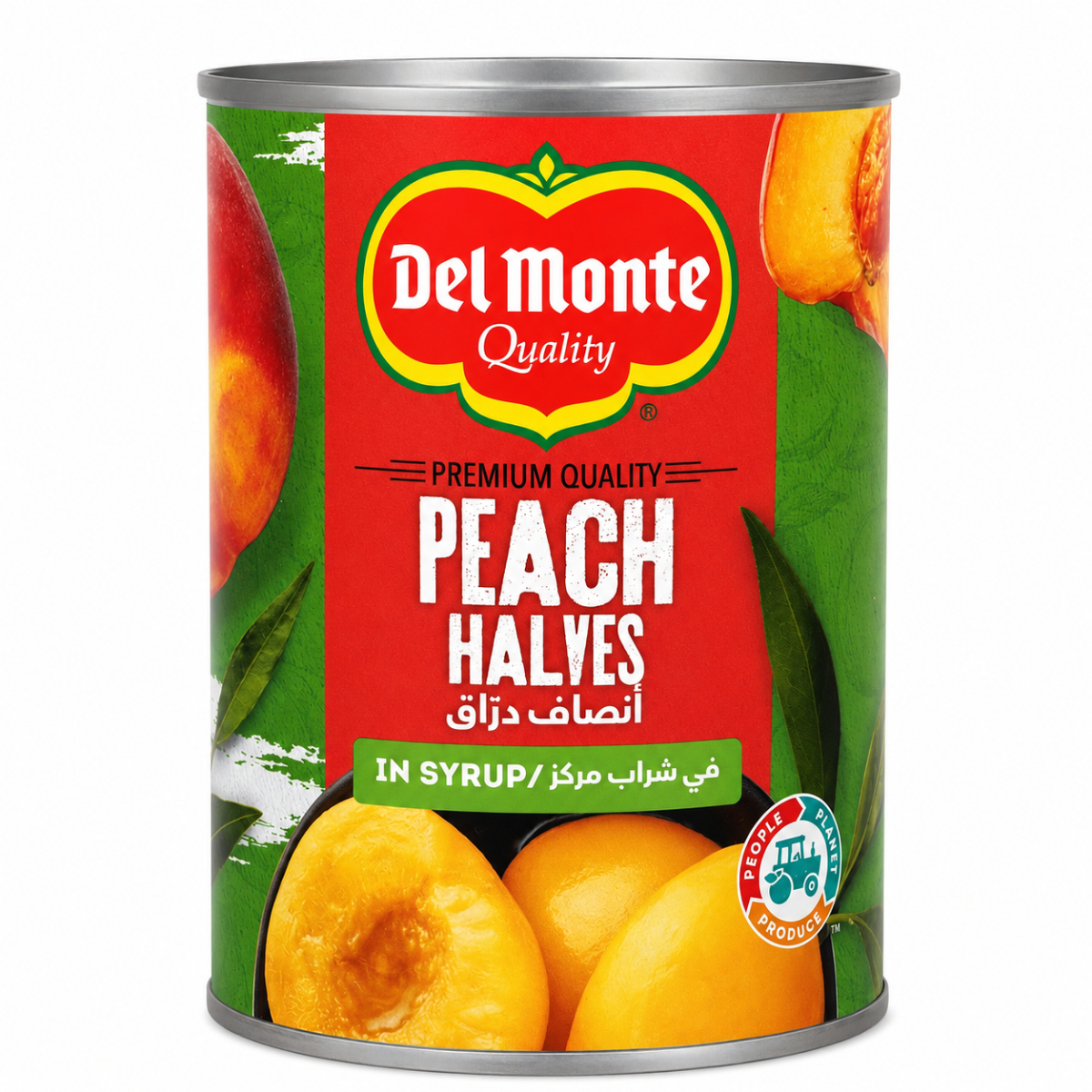 Del Monte Canned Peach Halves In Syrup 420g