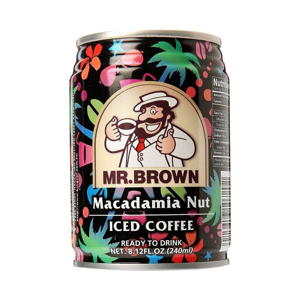 Mr. Brown Iced Coffee Macadamia Nut 240ml