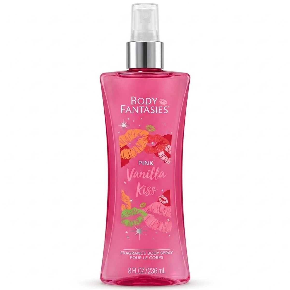 Body Fantasies Pink Vanilla Kiss Fragrance Body Spray 236ml