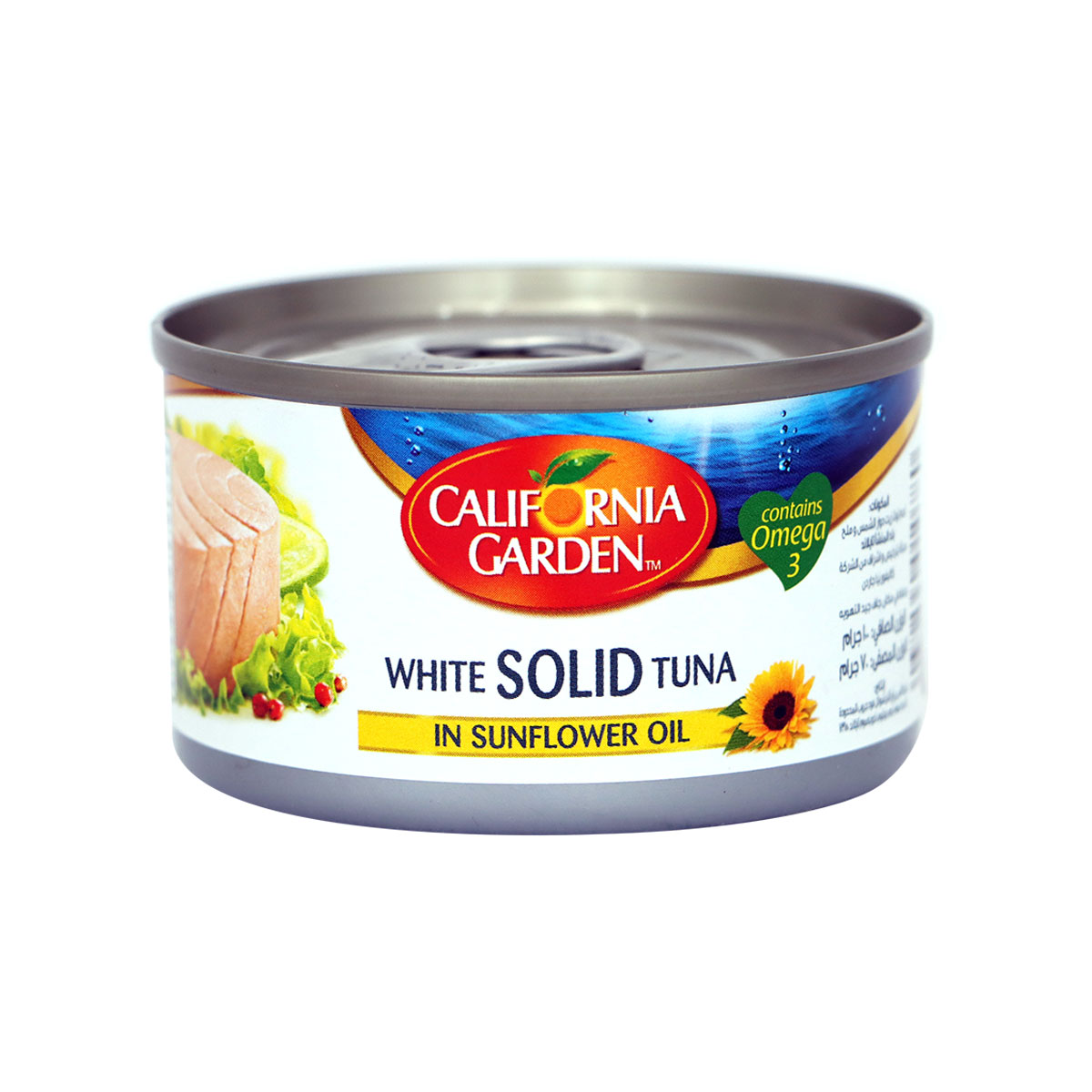 California Garden White Solid Tuna In Sunflower Oil 100gm