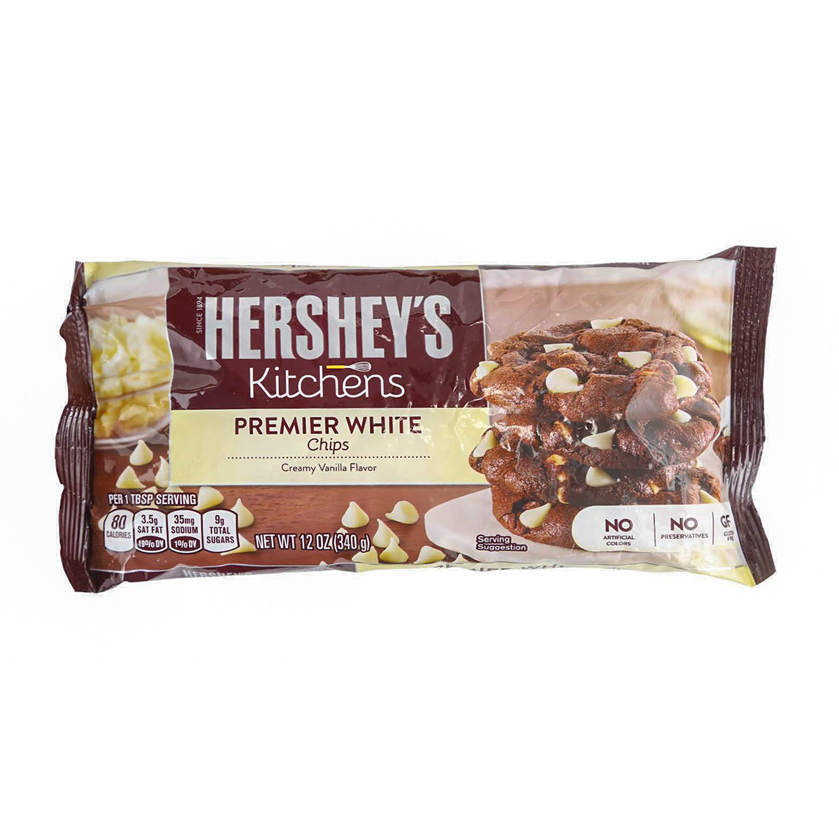 Hershey Bakg Chip Wht Choc340G
