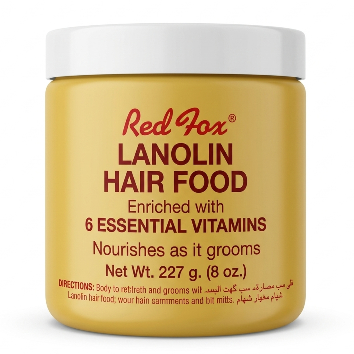 Red Fox Lanolin Hair Food 255ml