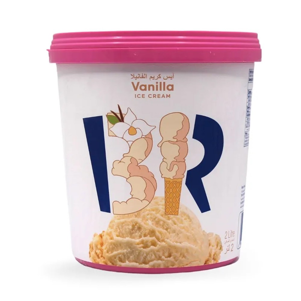 Baskin Robbins Vanilla Ice Cream 2L