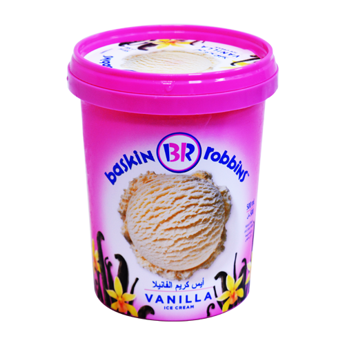 Baskin Robbins Vanilla Ice Cream 500ml