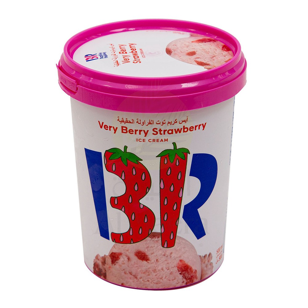 Baskin Robbins Strawberry Ice Cream Tub 500ml