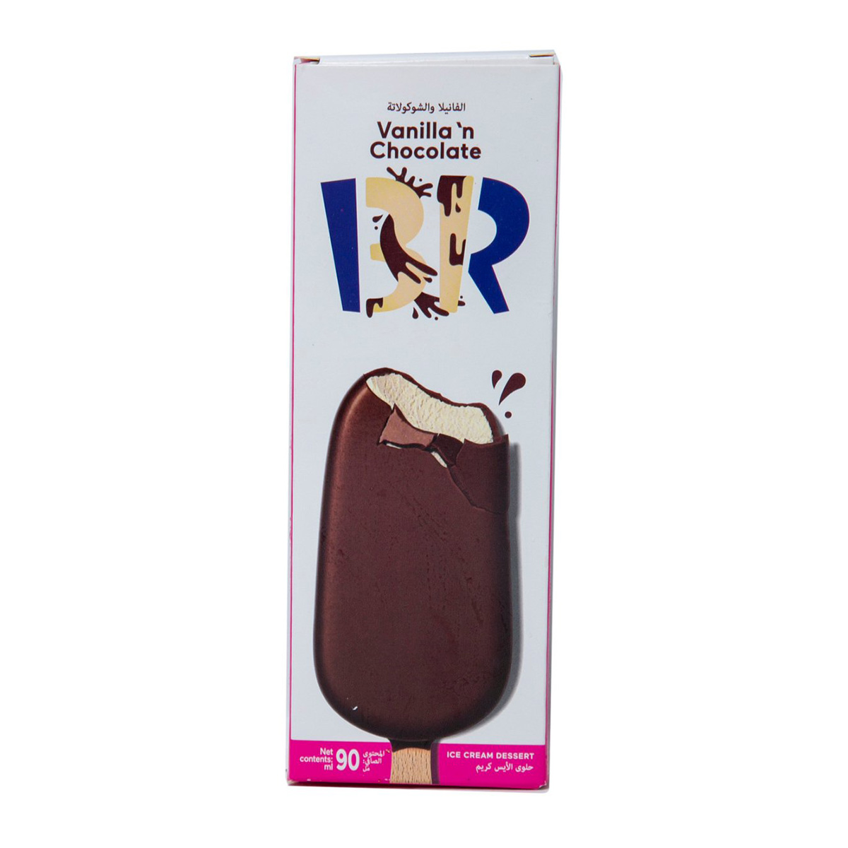Baskin Robins Vanilla N Chocolate Ice Cream Stick 90ml