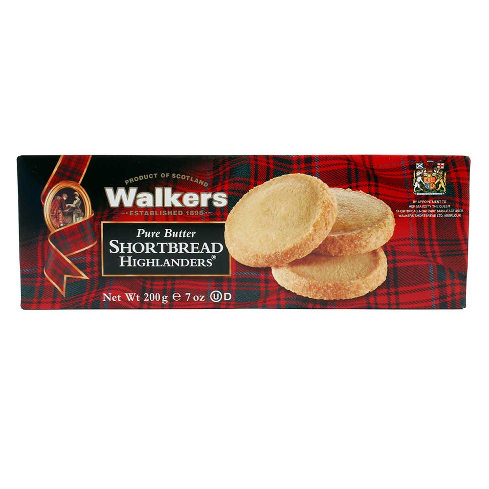 Walkers Pure Short Bread Highlander 200g