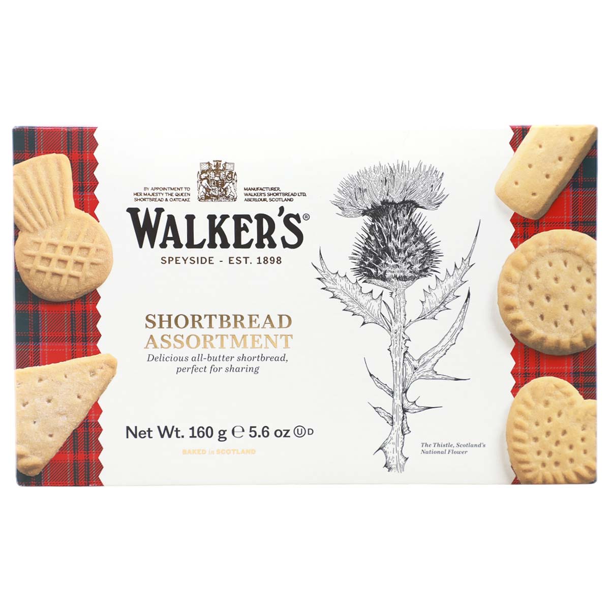 Walker's Shortbread Assortment Cookies 160g