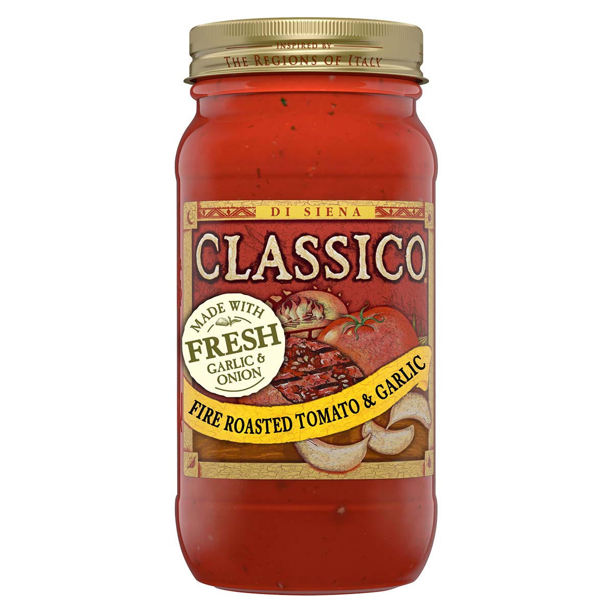 Classico Fire Roasted Tomato & Garlic Pasta Sauce 680g