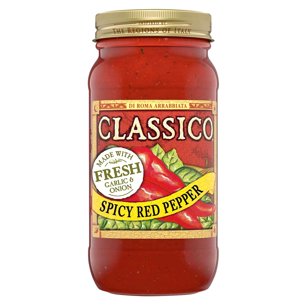 Classico Spicy Red Pepper Sauce 680g