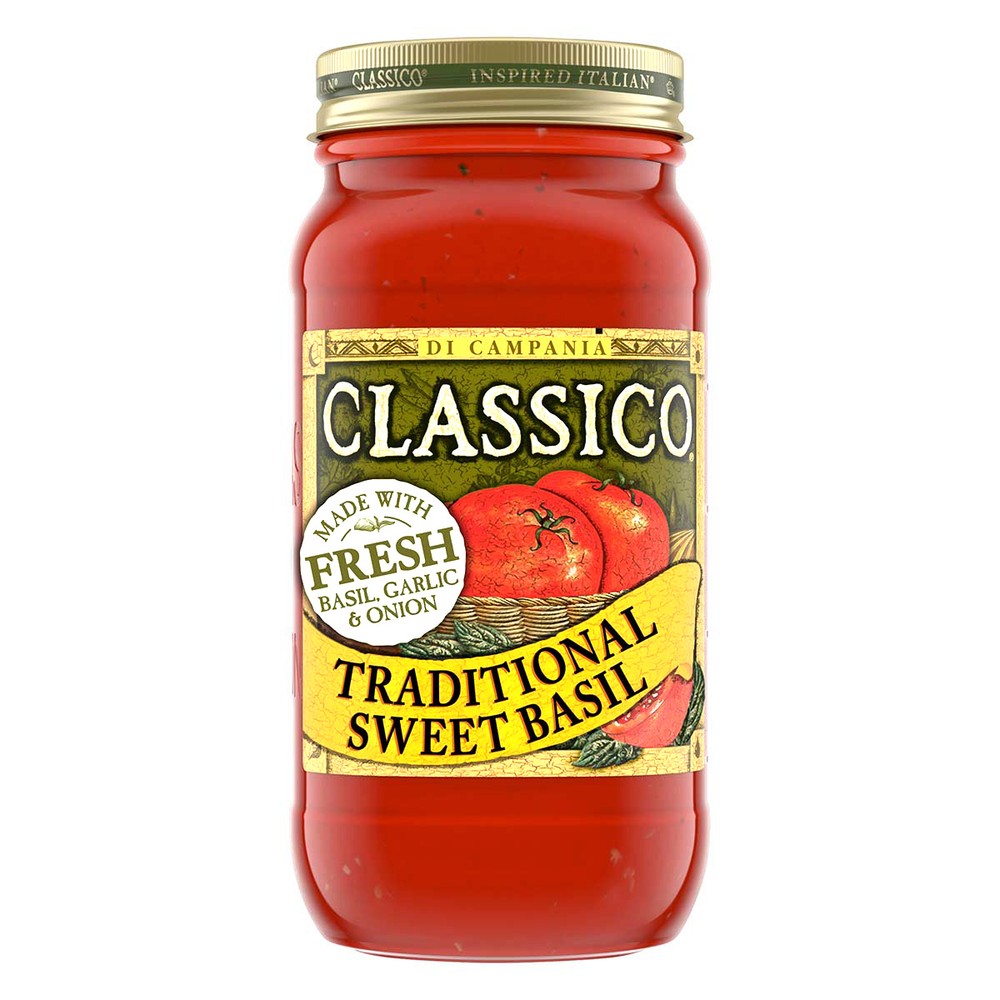 Classico Traditional Sweet Basil Pasta Sauce 680g