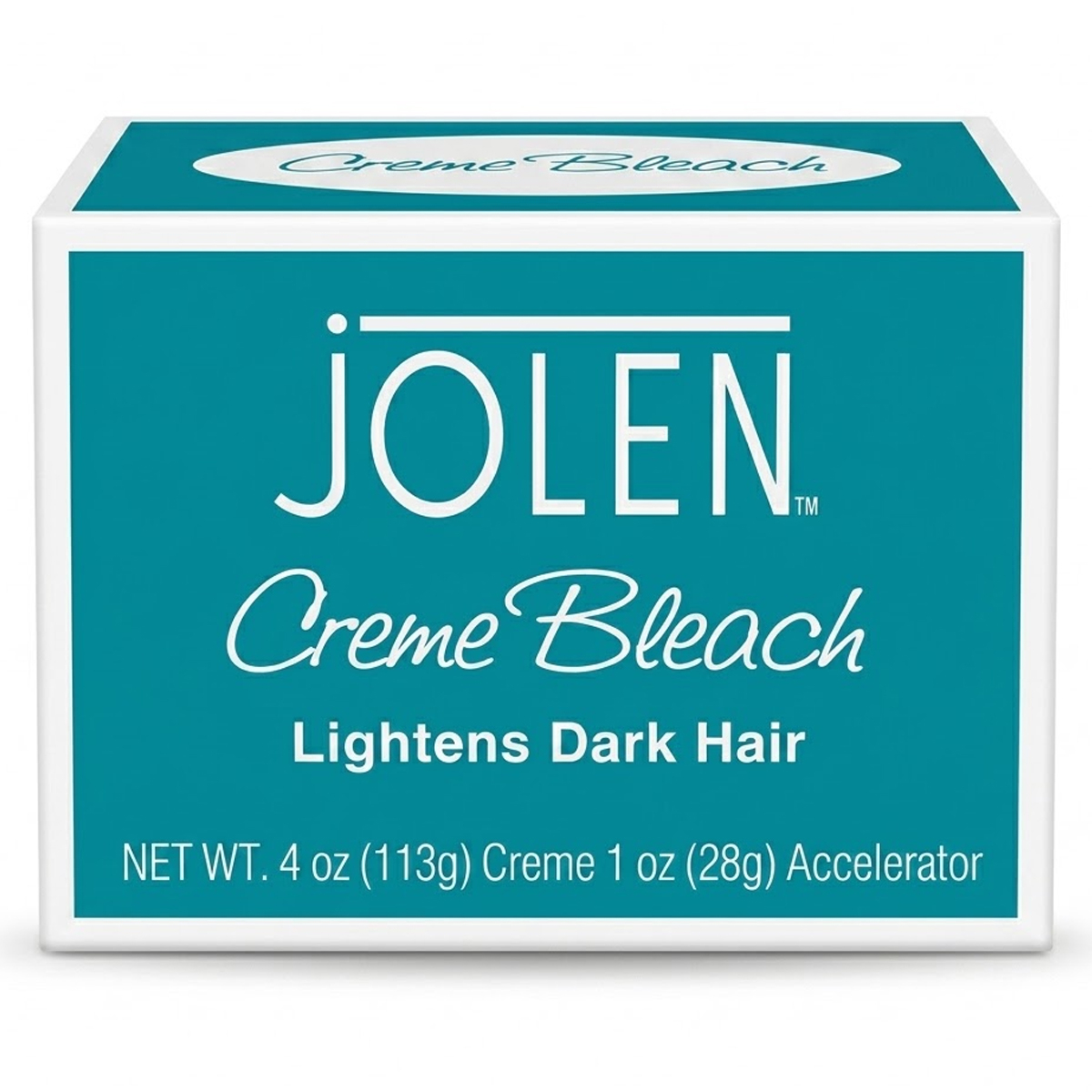 Jolen Creme Bleach Lightens Dark Hair 140g
