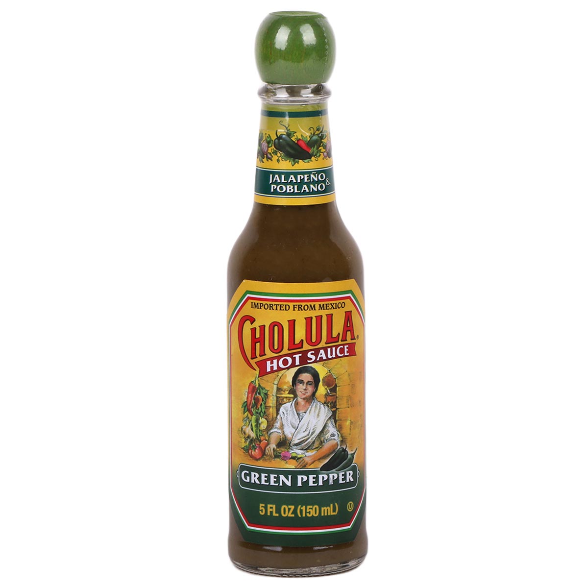 Cholula Green Pepper Hot Sauce 150ml