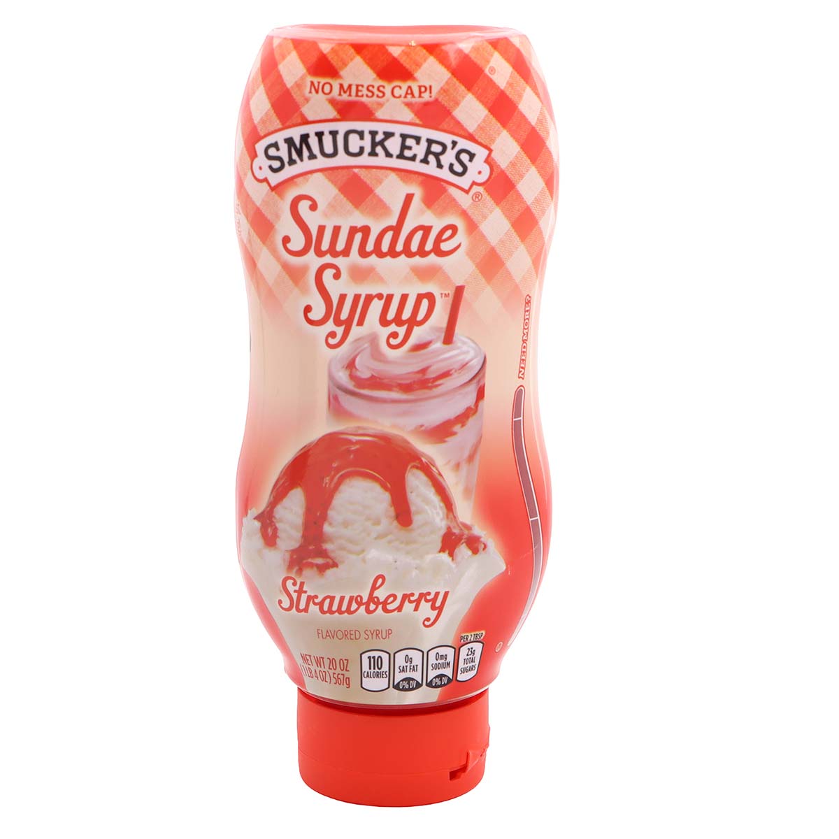 Smuckers Sundae Syrup Strawberry 567g