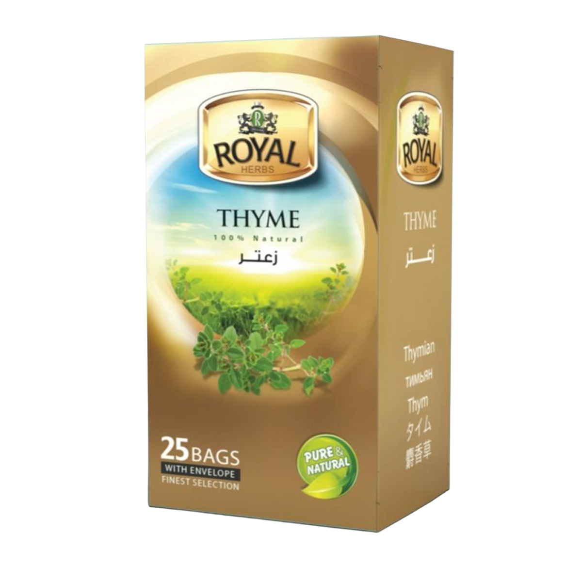 Royal Herbs Tea Thyme 25 Bags