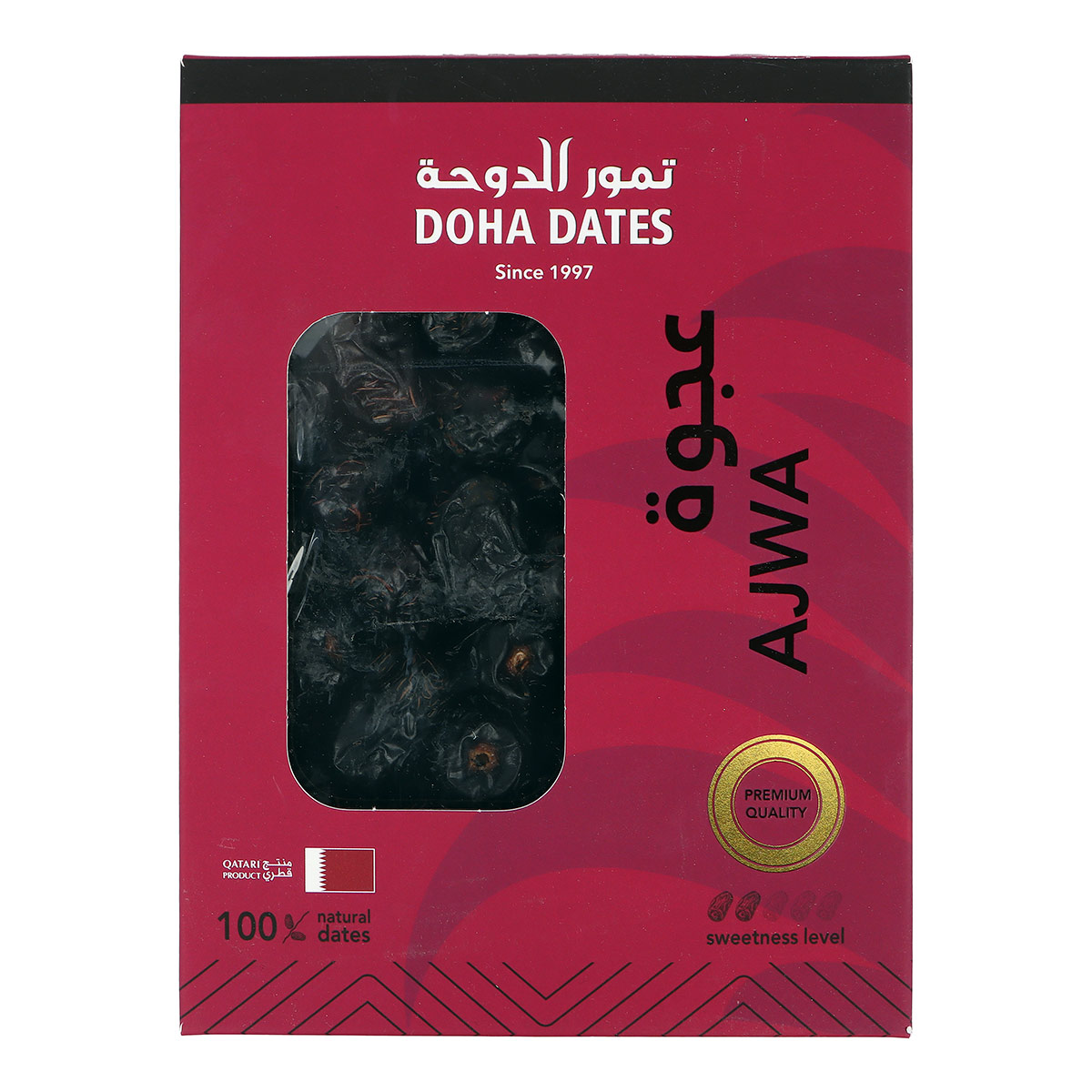 تمر الدوحة عجوة فاخر 800 جرام