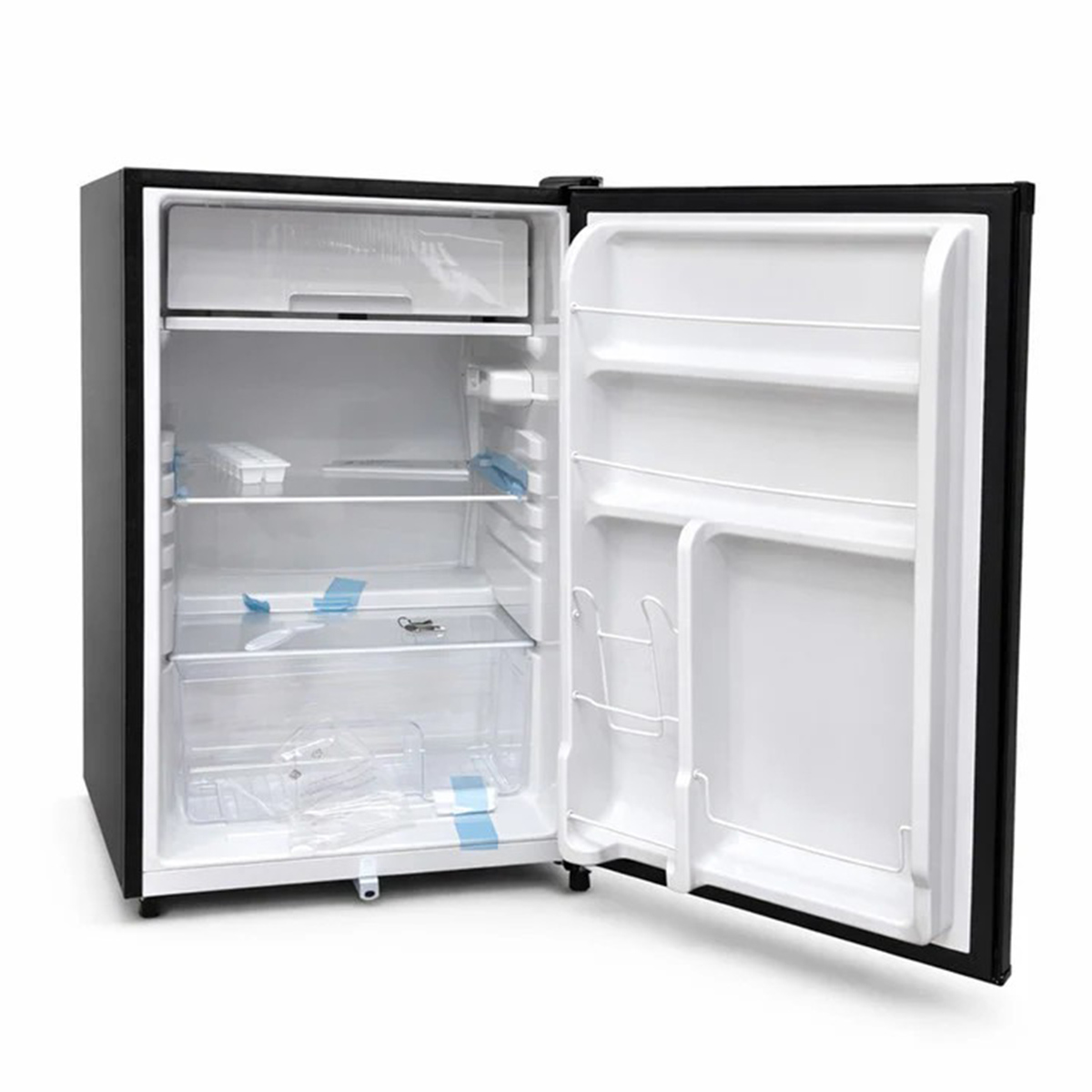 ALM Single Door Refrigerator ALM-RFD160B Black 160L