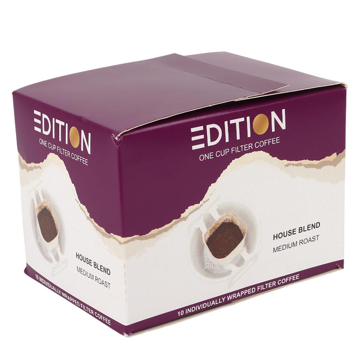 Edition  Medium Roast Coffee House Blend 10x10g