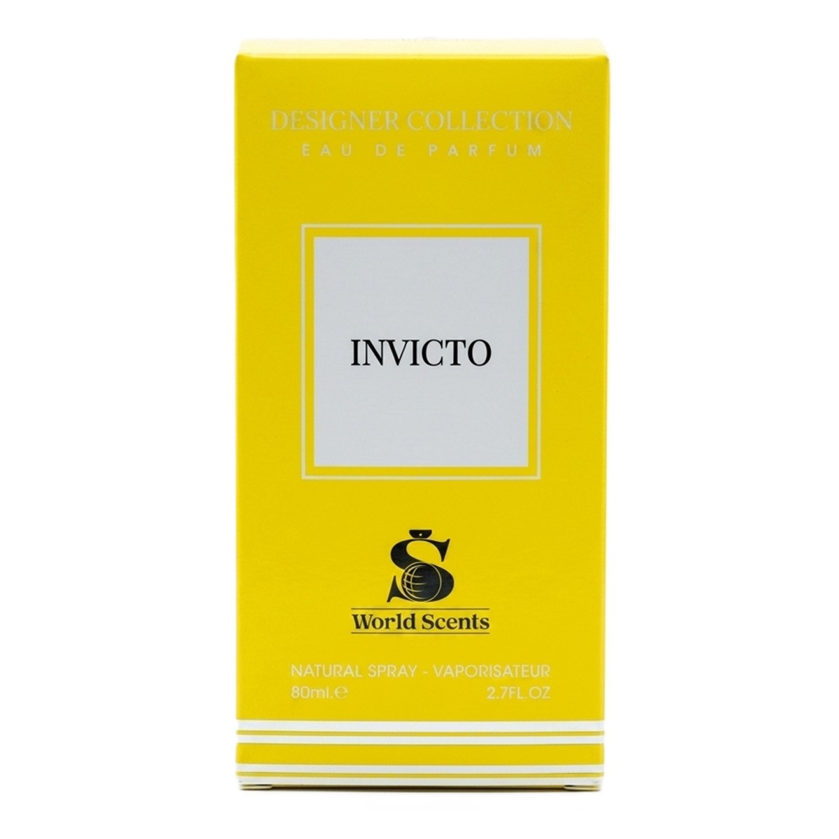 World Scents Invicto Eau de Parfum for Men 80ml