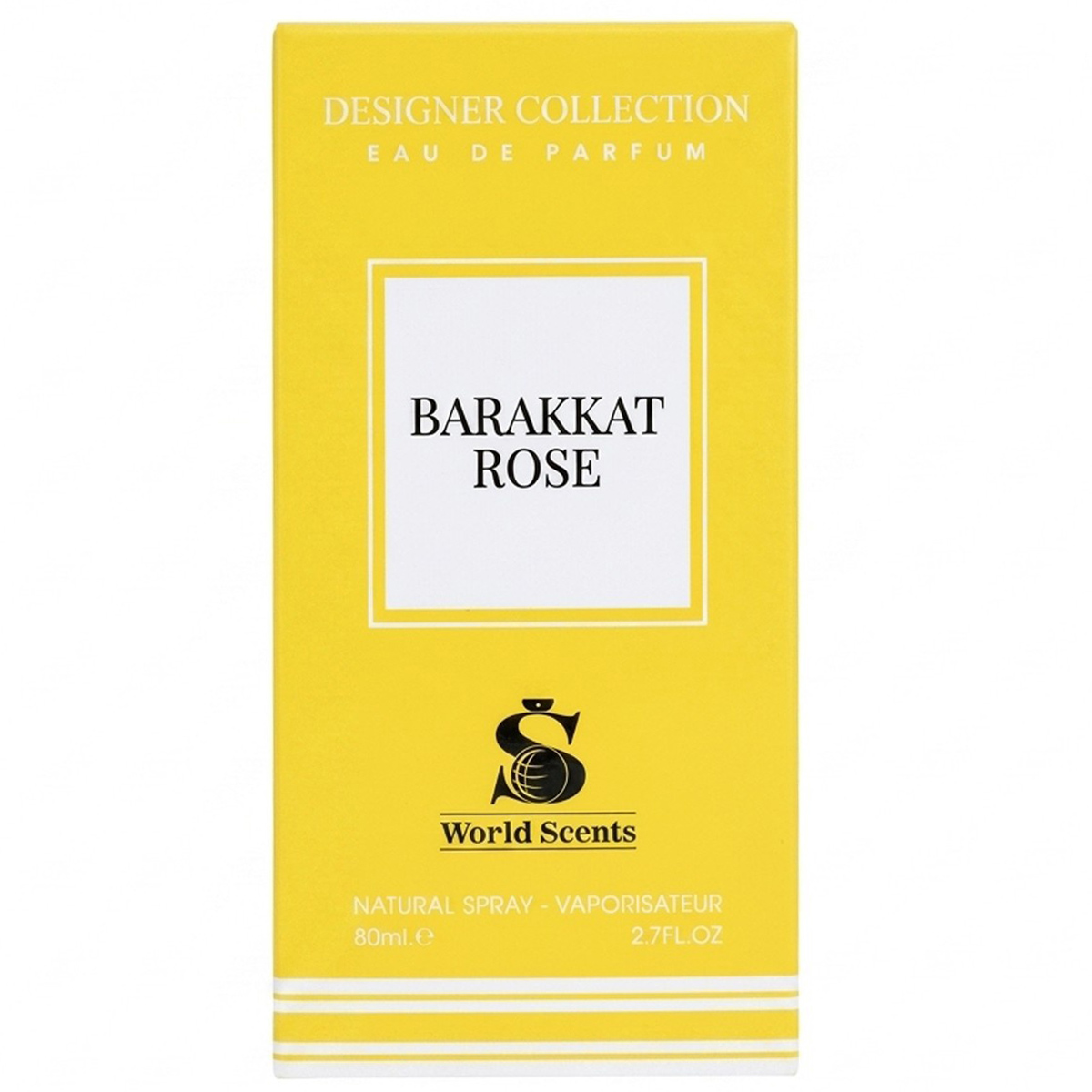 World Scents Barakkat Rose Eau de Parfum Unisex 80ml