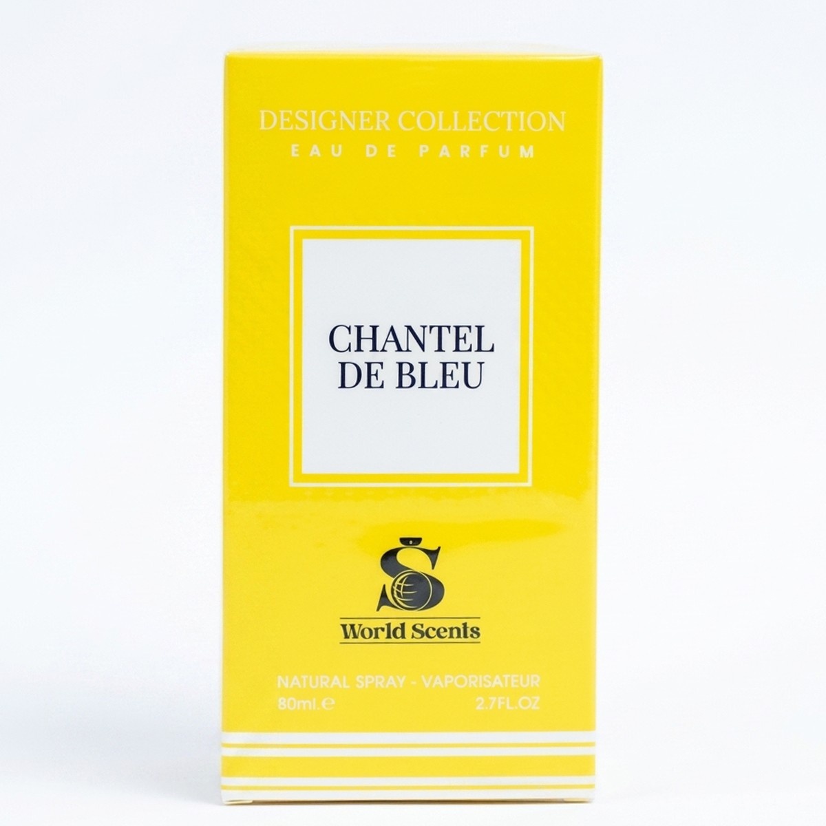 World Scents Chantel De Bleu Eau Parfum For Men 80ml