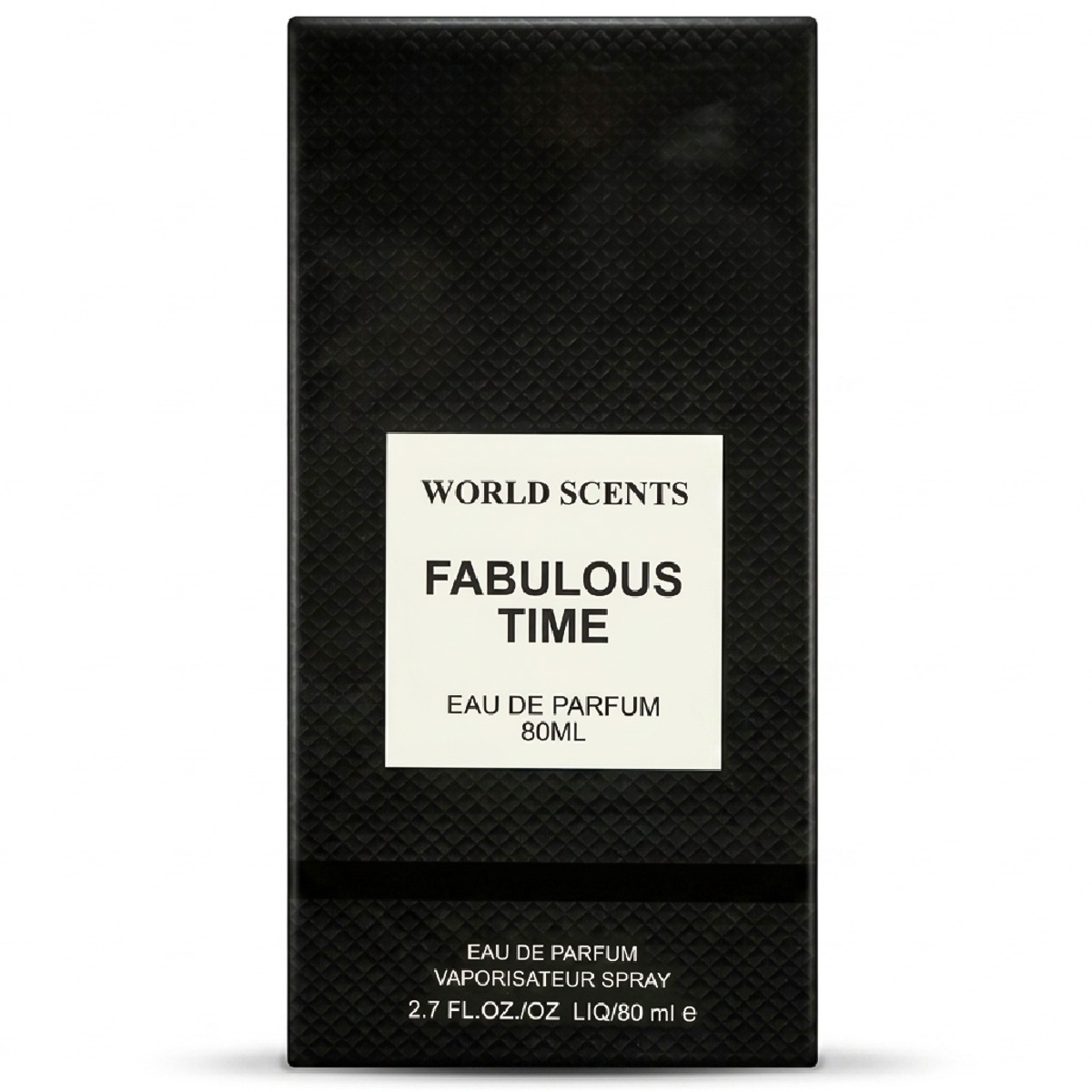 World Scents Fabulous Time Eau de Parfum Unisex 80ml