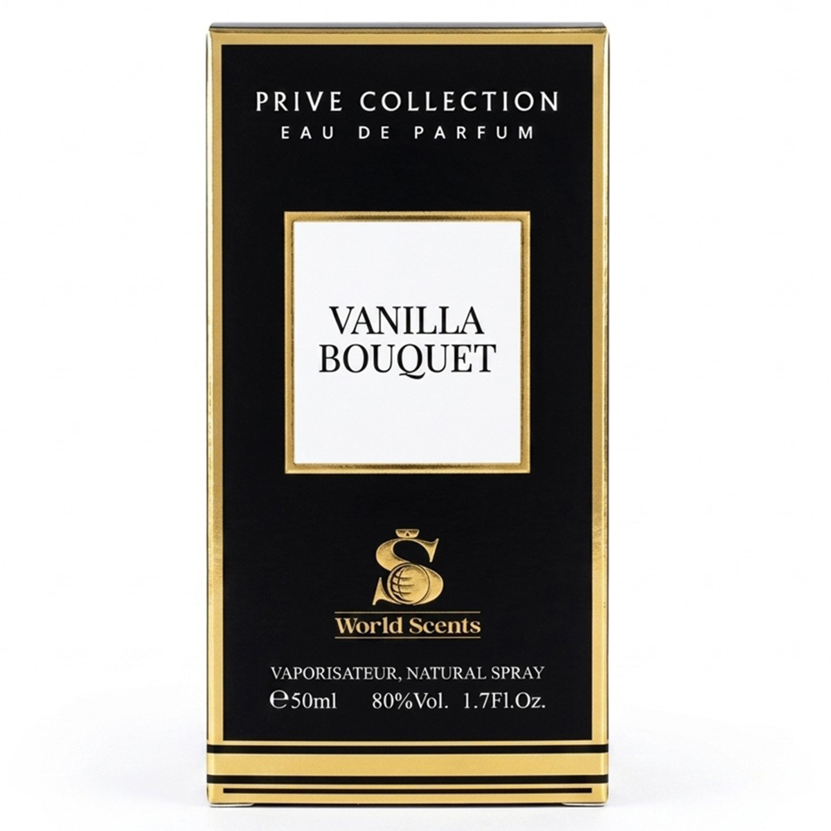 World Scents Prive Collection Vanilla Bouquet Eau de Parfum For Women 50ml