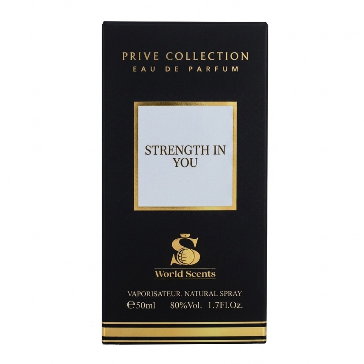 World Scents Prive Collection Strength In You Eau de Parfum For Men 50ml