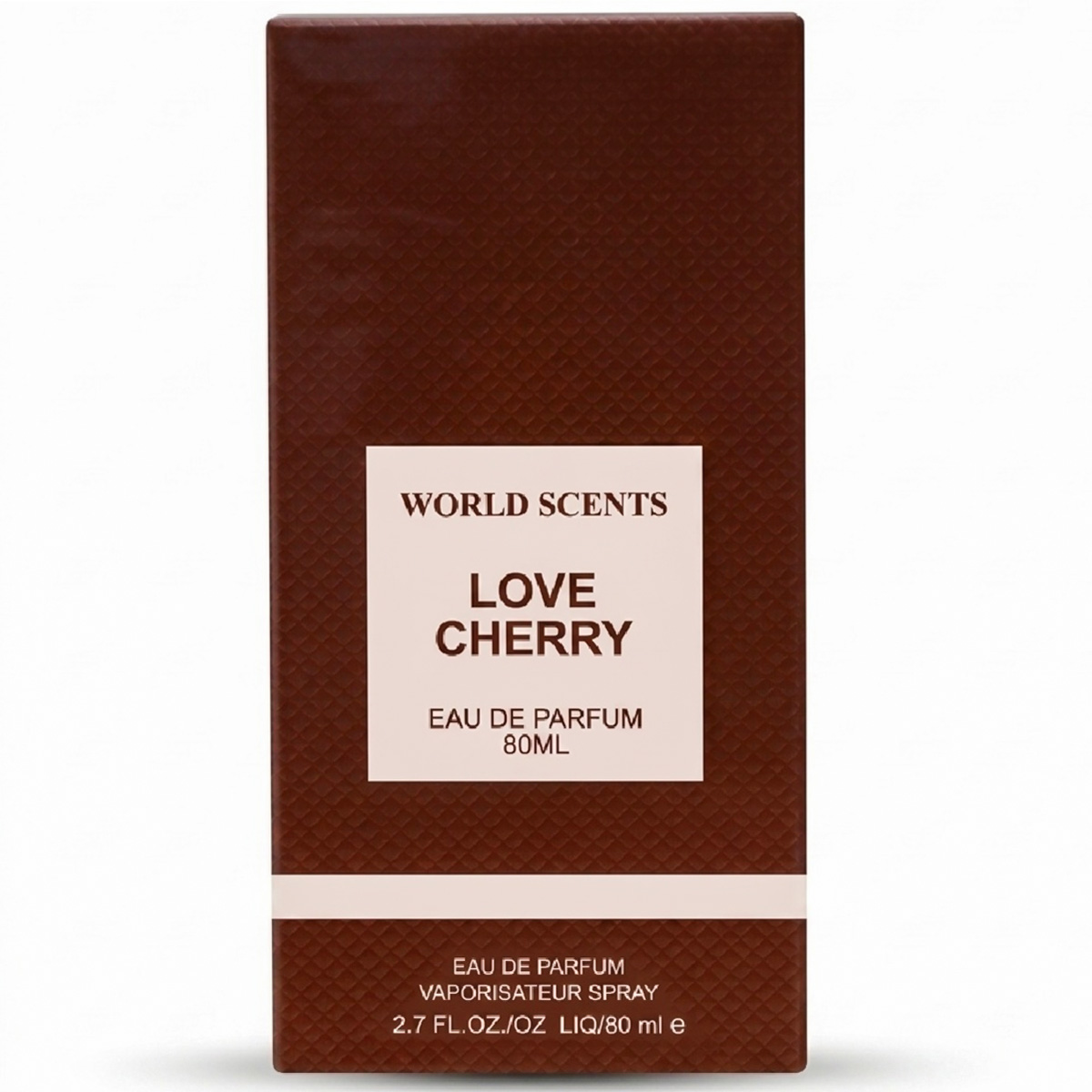 World Scents Love Cherry Eau de Parfum Unisex 80ml