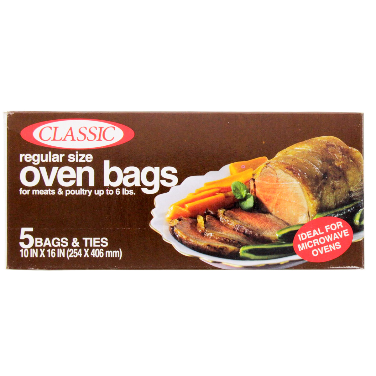 Classic Oven Bags 10x16 5s