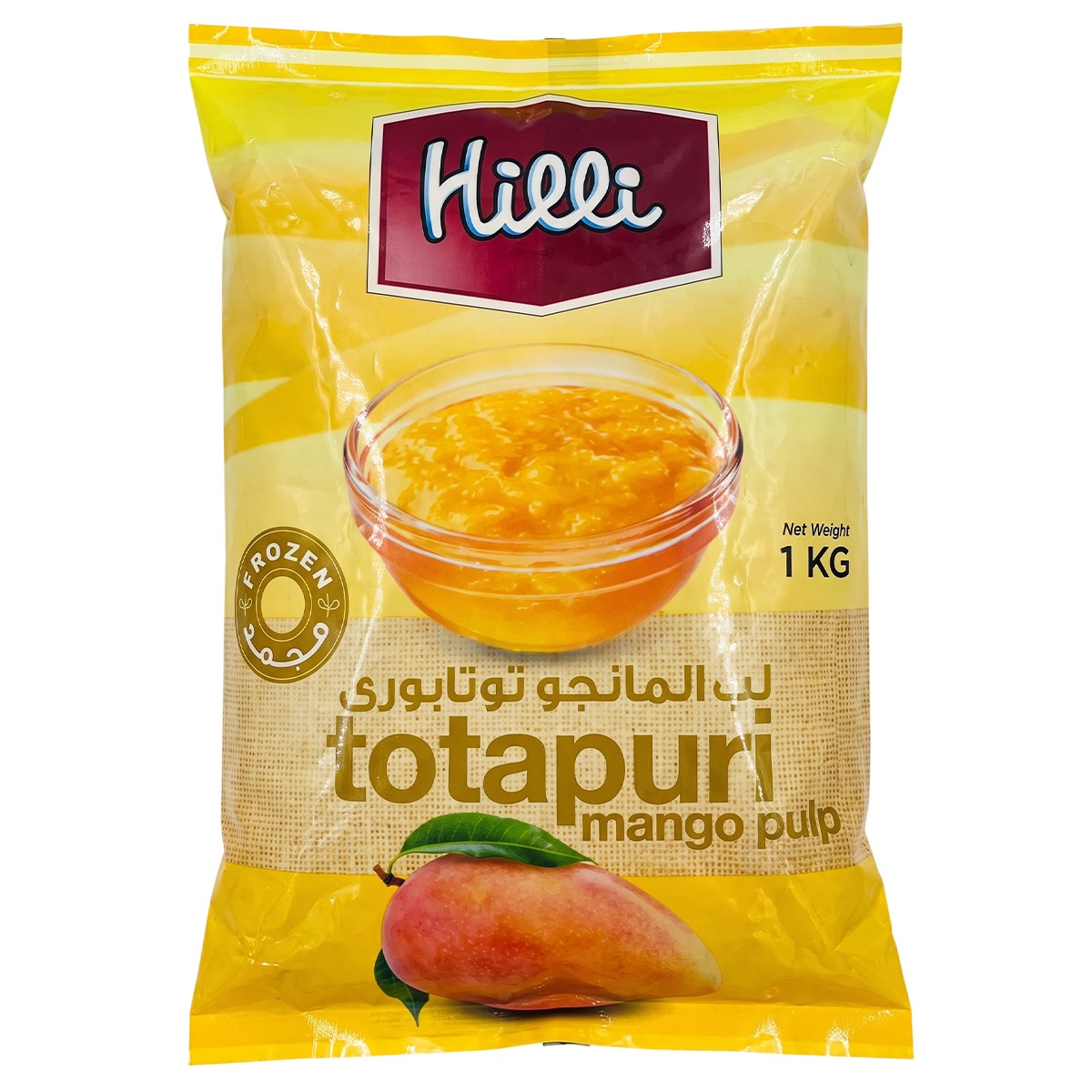 Hilli Totapuri Frozen Mango Pulp 1Kg