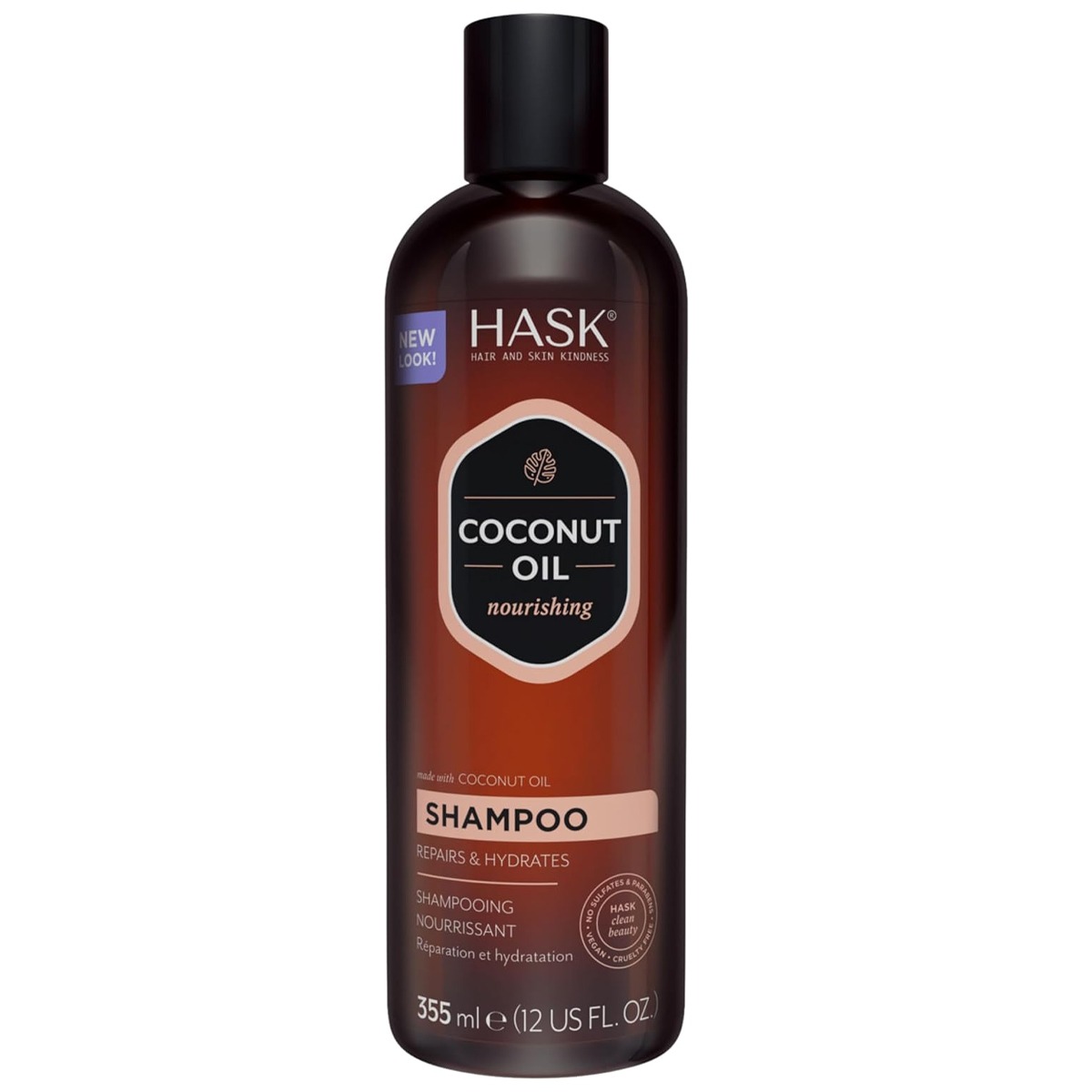 Hask Nourishing Shampoo Monoi Coconut Oil 355ml