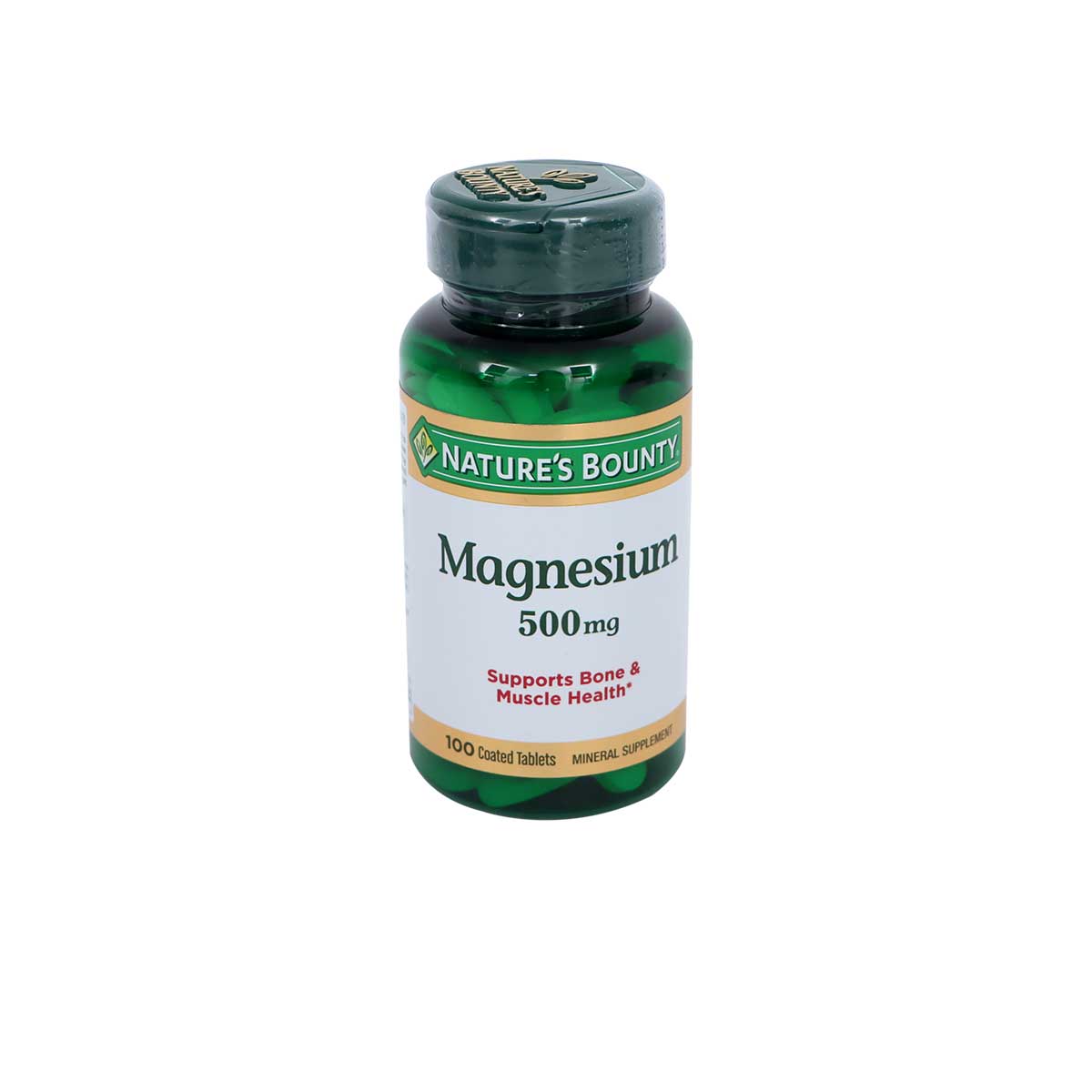 Nature's Bounty Magnesium 500mg Mineral Supplement 100 Tablets | Health & Wellness | Vitamins & Supplements