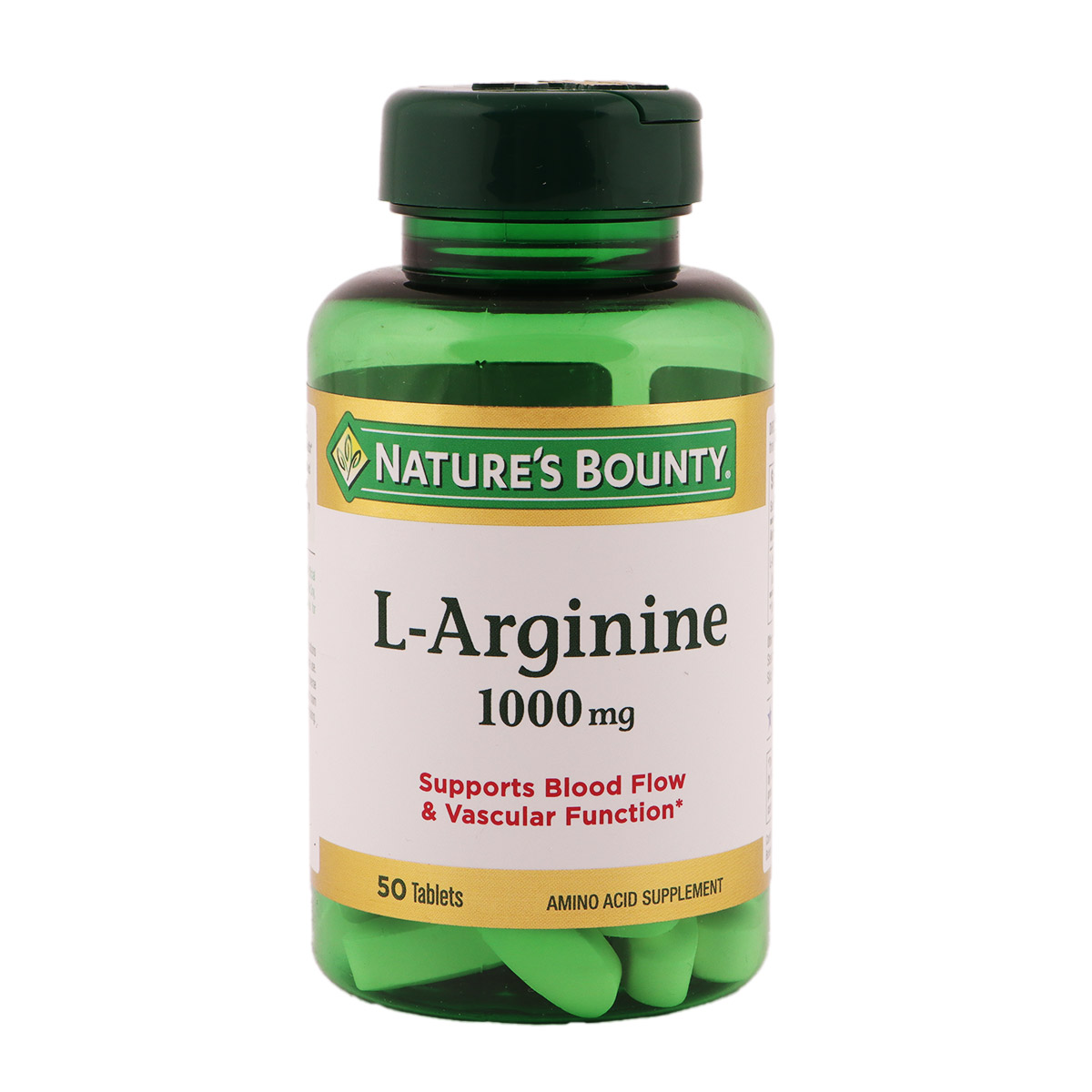 Nature's Bounty L-Arginine 100mg 50 Tablets
