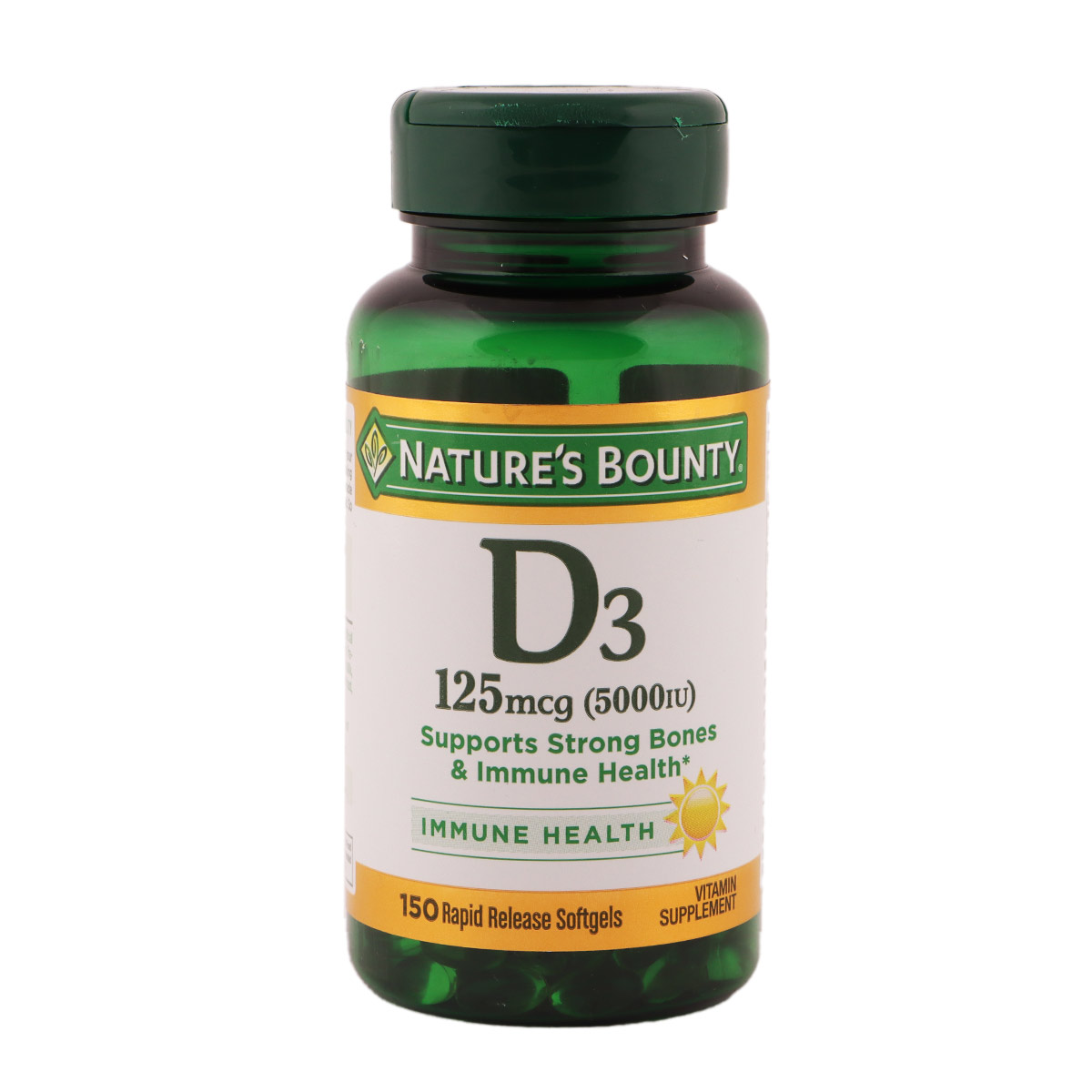 Nature's Bounty D3 125Mcg Immune Health 150 Softgels