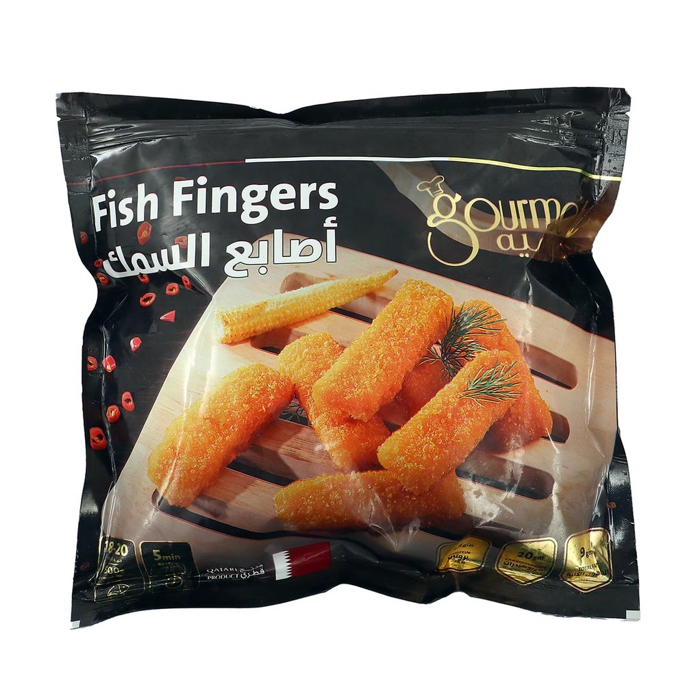 Gourmet Fish Fingers 500g | Frozen Food | Frozen Ready Meals | Breaded Chicken