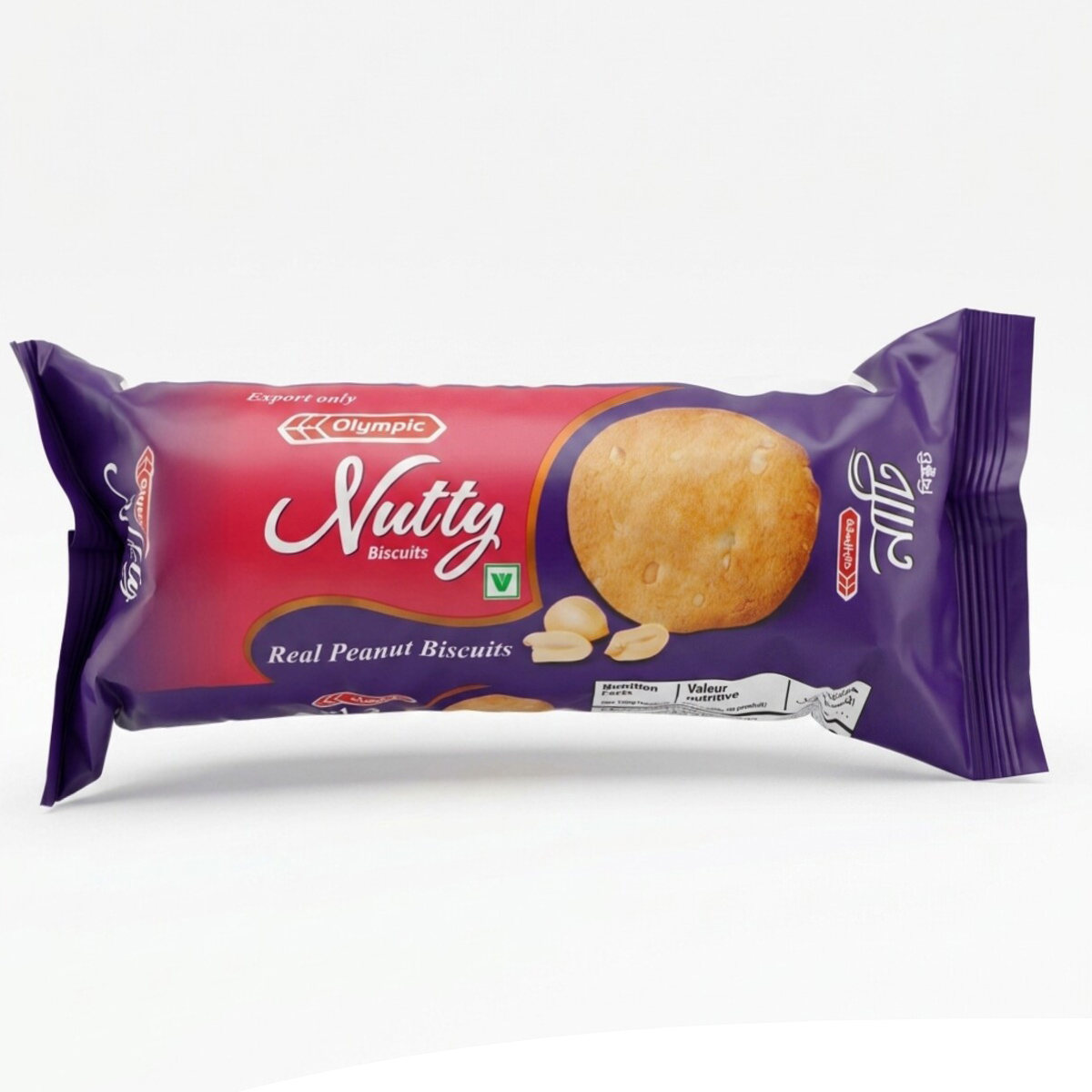 Olymypic Nutty Biscuits 65g
