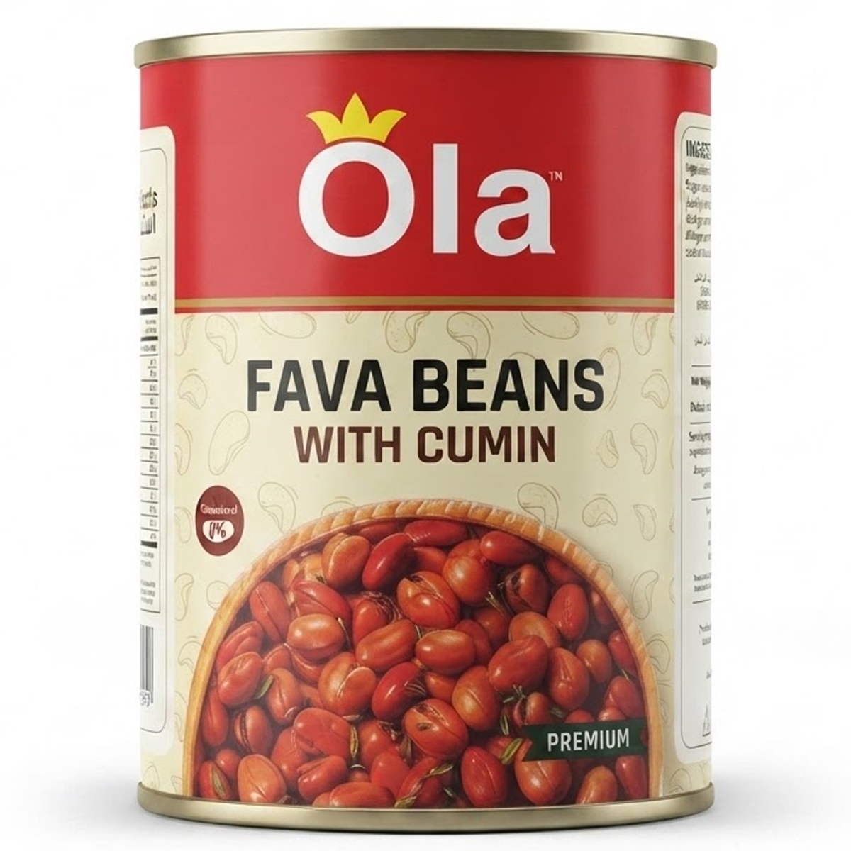 Ola Fava Beans With Cumin 400g