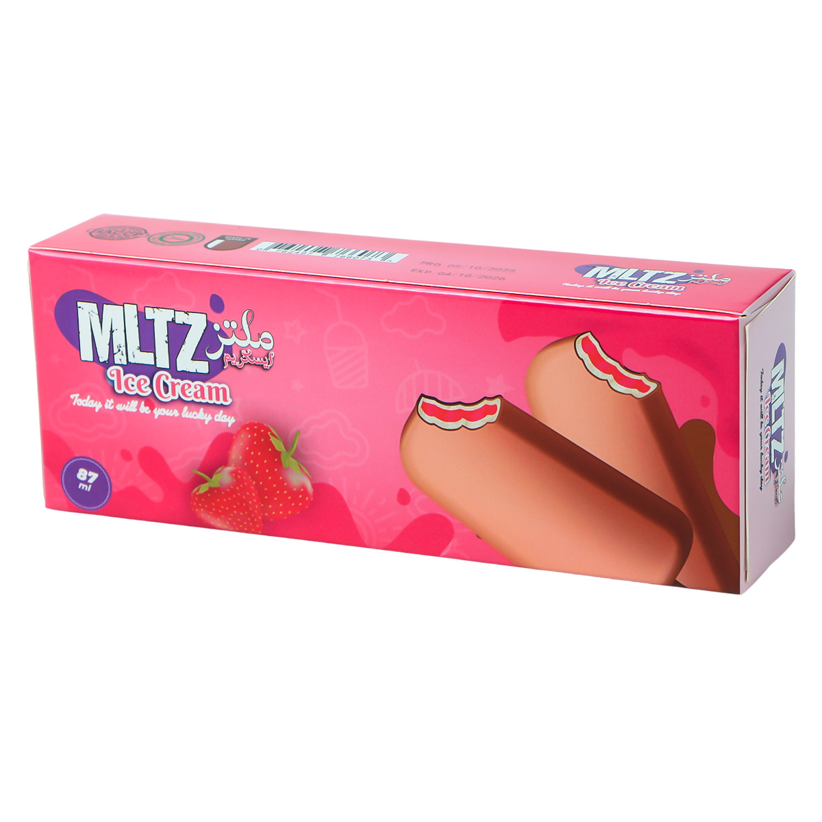 Mltz Strawberry Ice Cream 87g