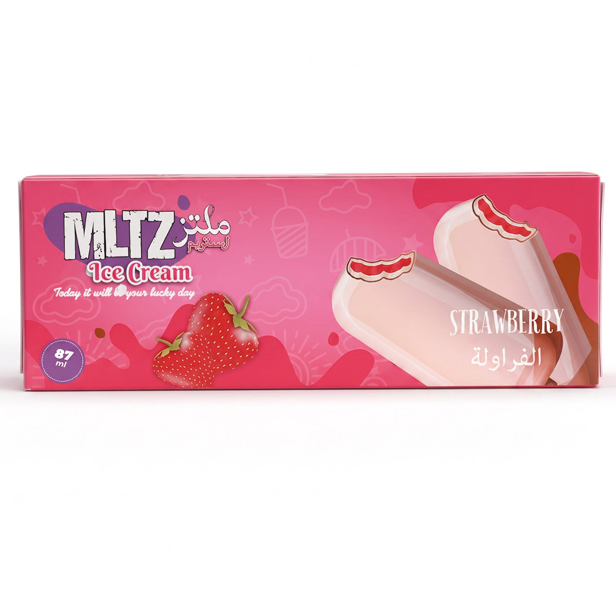Mltz Strawberry Ice Cream 87g