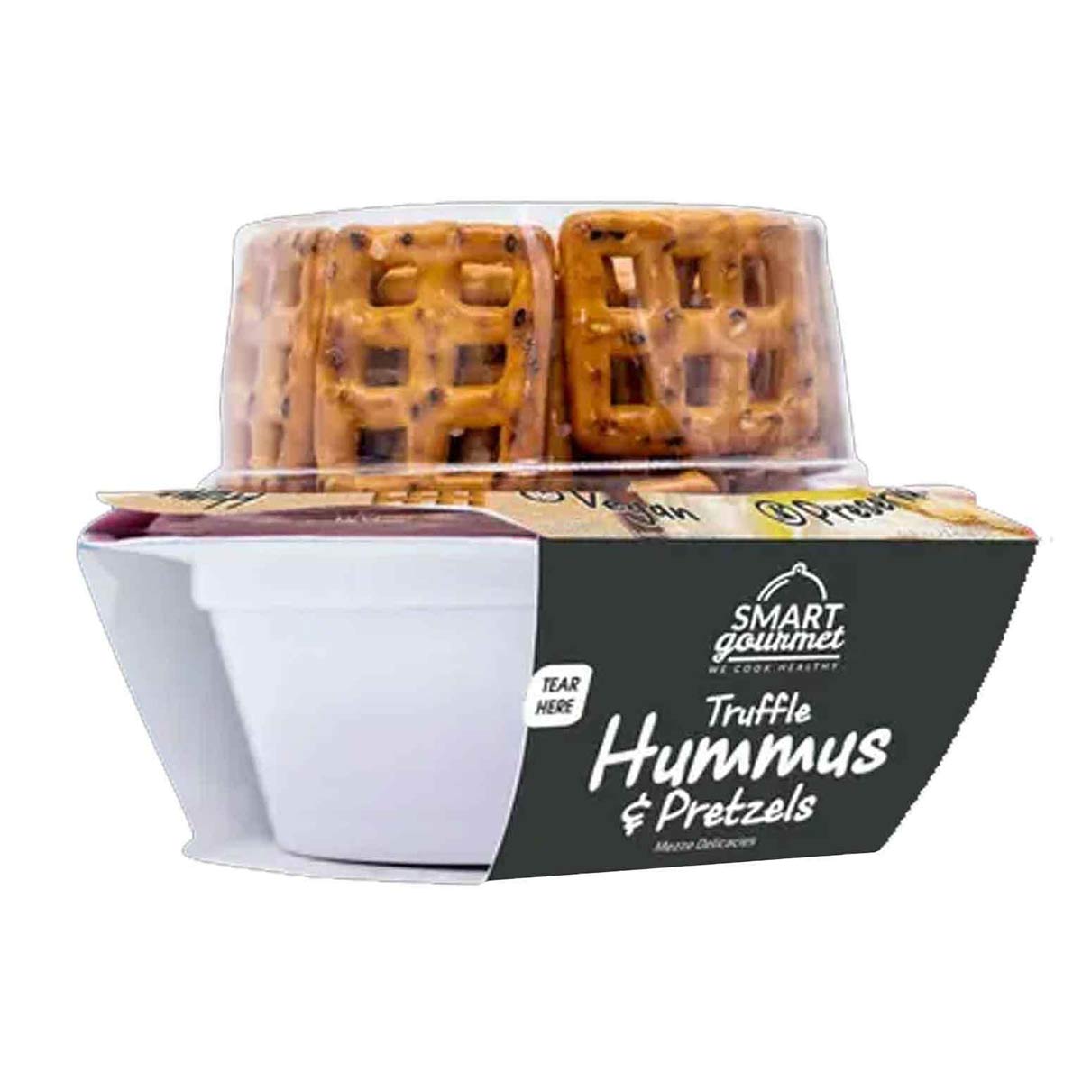 Smart Gourmet Truffle Hummus & Pretzels 140g