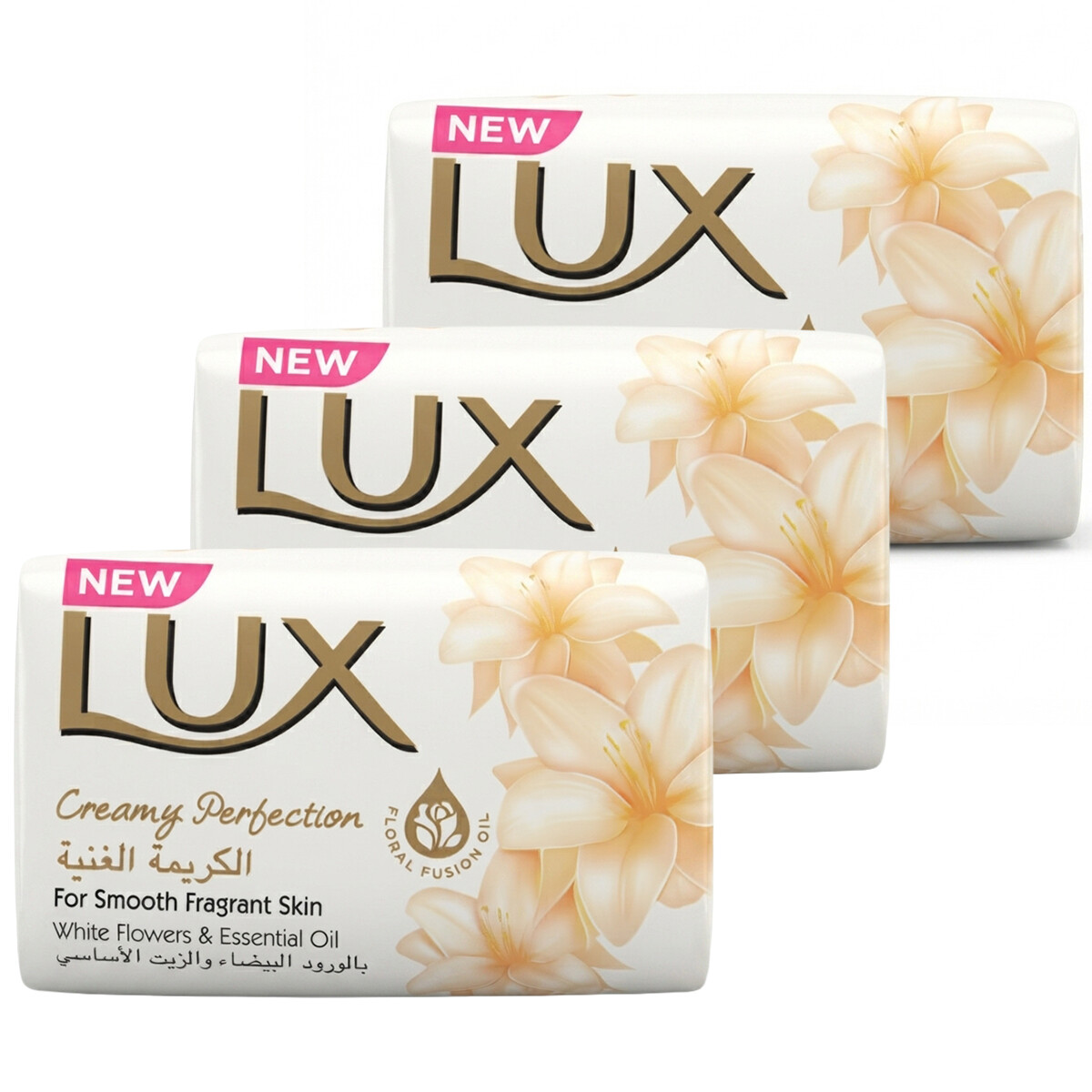 Lux Creamy Perfection Soap Bar 6 x 120g