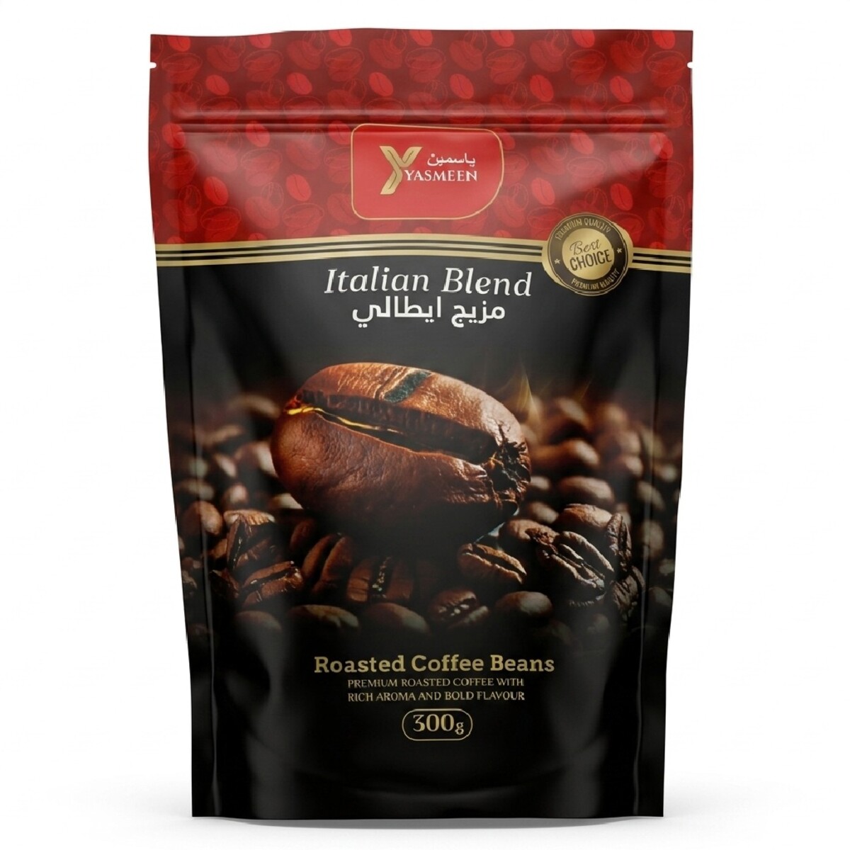 Yasmeen Italian Blend Roasted Coffee Beans 300g